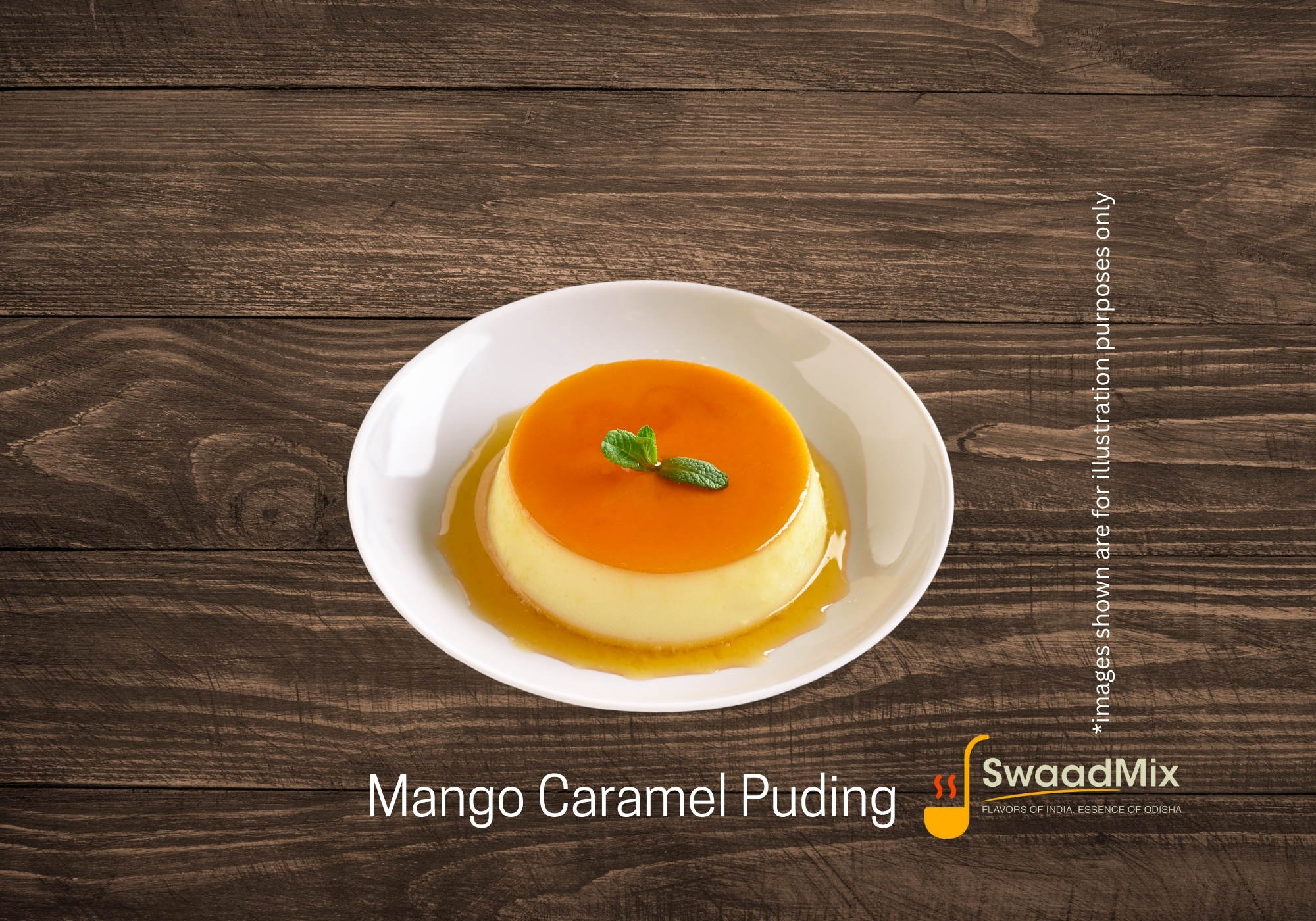 Mango Caramel Puding